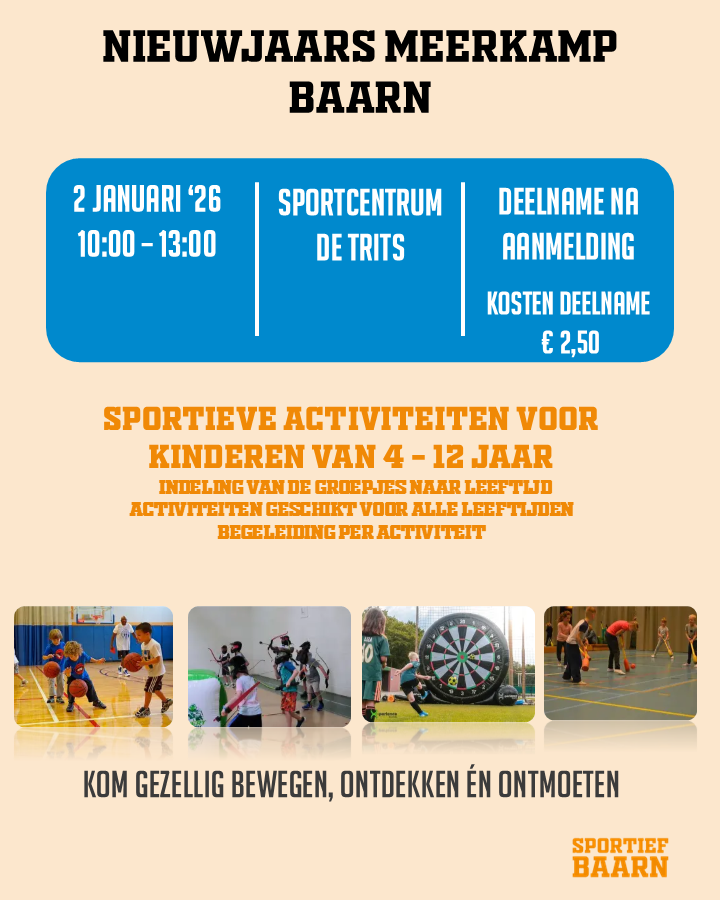Nieuwjaars Meerkamp Baarn - vrijdag 2 januari 2026 - Afbeelding 2